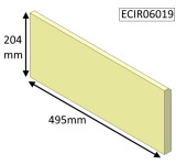 ECIR06019 Parkray Upper Rear Brick  |  Aspect 6 (NON Eco)